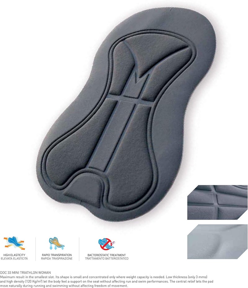 Women Triathlon Suit Tri Short Racing Cycling Swim Run (2XL, Zigzag)